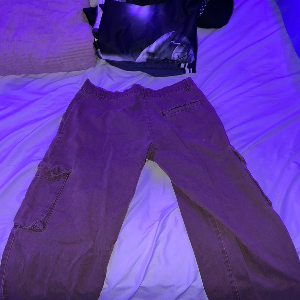 BoohooMan Brown Cargo Pants